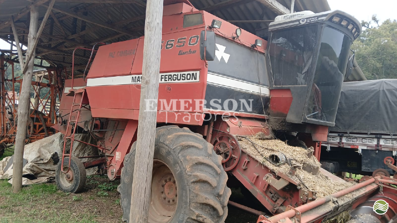 COLHEITADEIRA MASSEY FERGUSON MF 5650 Emerson Tratores PONTA GROSSA PARANÁ PR